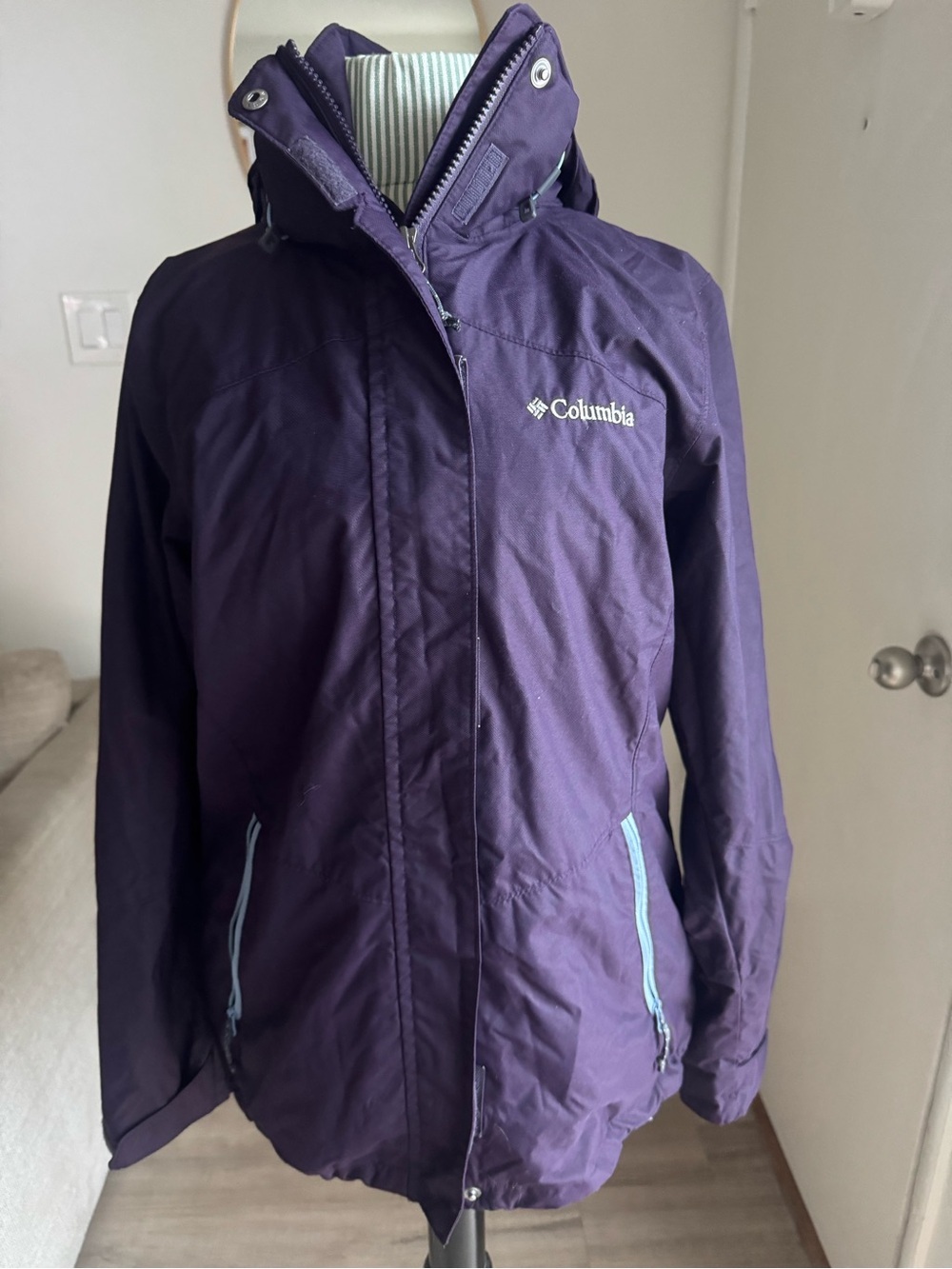 Columbia Omni-Tech Omni-Heat Waterproof Jacket Women’s Small